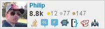profile for Philip on Stack Exchange, a network of free, community-driven Q&A sites
