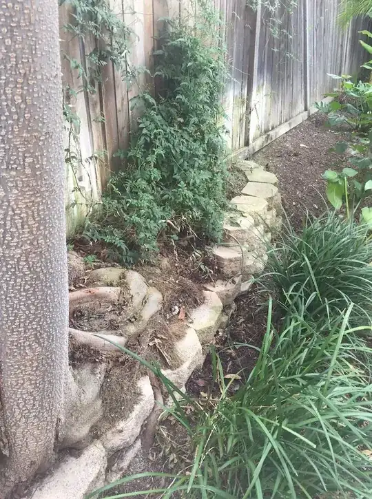 Need to widen retaining wall