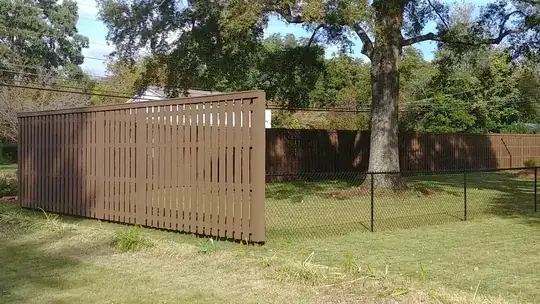 Sound, privacy fence completed