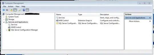 Message Queueing management is not possible on the local desktop.