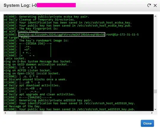 EC2 system log on new instance