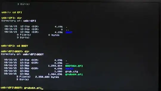UEFI shell boot: Follow the white rabbit #3