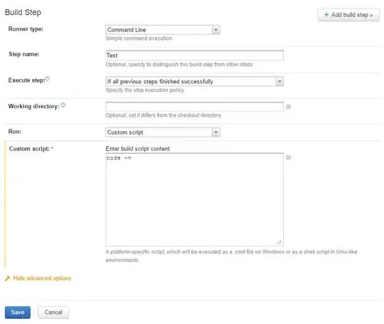 Command Line Runner Screenshot