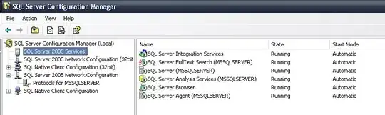 SQL Server Configuration Manager - Services