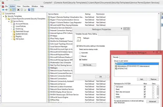system setting uncheked