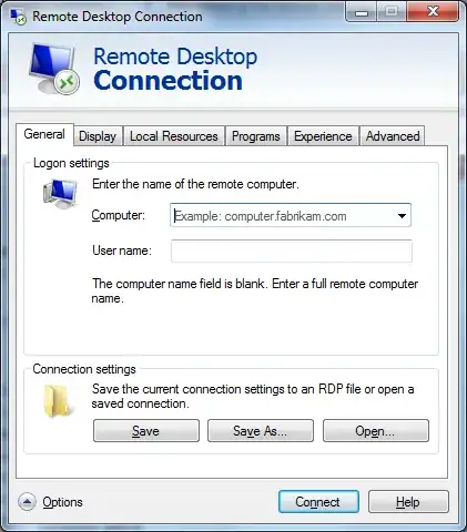 Remote Desktop Connection