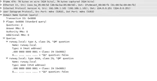 An mDNS query that works