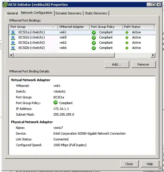 iSCSI Port binding