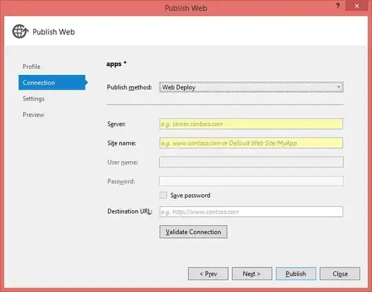 Visual Studio 2013 WebDeploy publish wizard