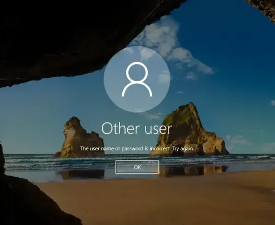 Would like to block connection when credentials are incorrect, do not want them to be brought to this login screen