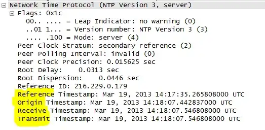 Wireshark NTP