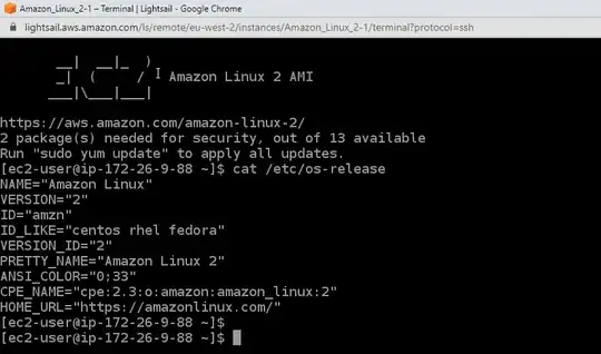 Amazon 2 instead of CentOS