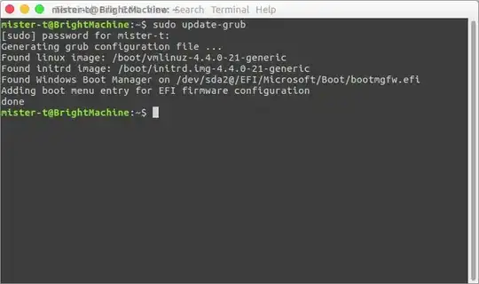 Check for Line *"Found Windows Boot Manager ..."*