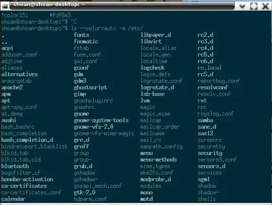 Xterm with solarized theme