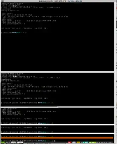 Terminal panes uneven splits