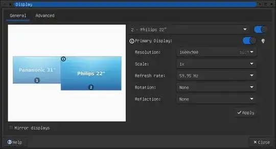 Display settings with Primary option toggled