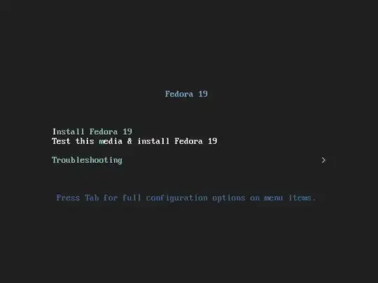 ss of grub boot menu