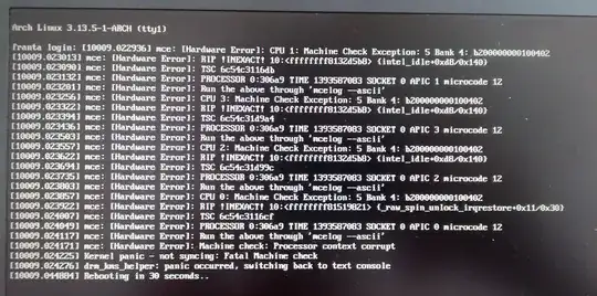 error log