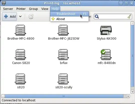 ss of printer troubleshooting