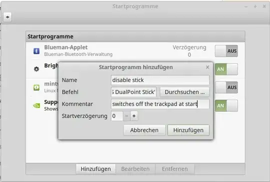add item to linux mint start programs
