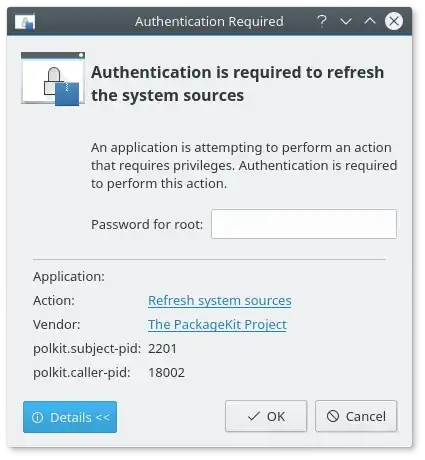 Root password prompt