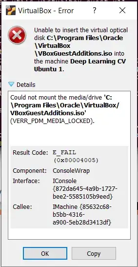 Output of first command