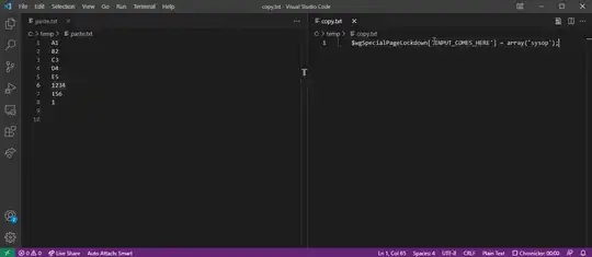 Copy and Paste using Multi-line Editing