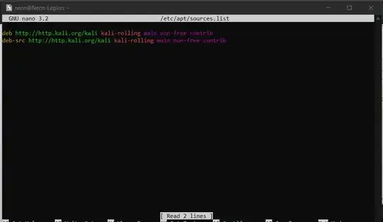my nano /etc/apt/sources.list