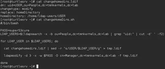 How to change a users home directory in LDAP