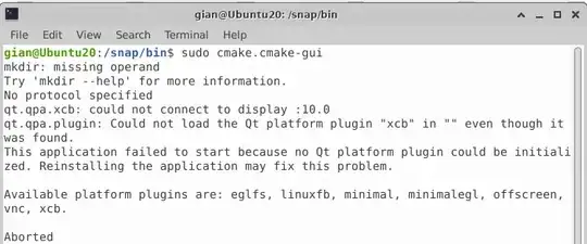 QT application on sudo