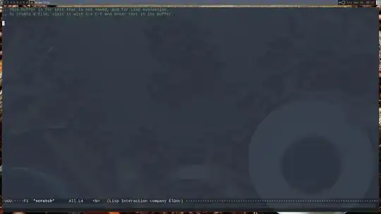 Look closely at the bottom of the terminal window, you'll see a dark grey bar. That's the issue I'm talking about.