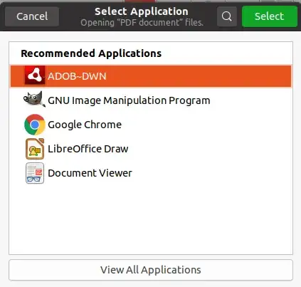 I am thinking ADOB-DWN is the adobe reader app