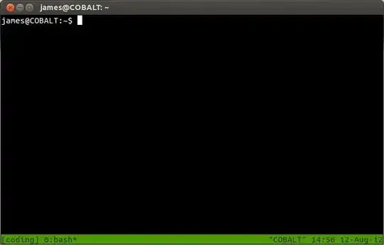 tmux just opened