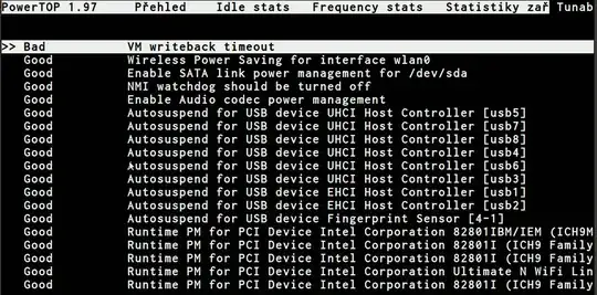 Battery, power-save on