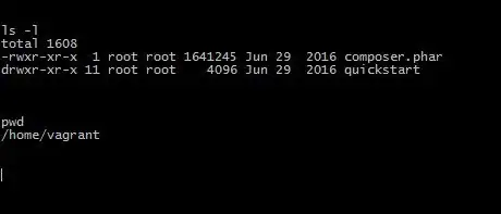 As you can be seen below, some commands return results and everything is fine