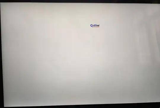 white screen with only refind logo, no boot choices