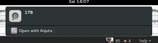 Gnome notification for inserting new HDD