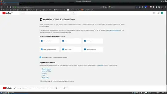 YouTube HTML5 on Fedora