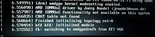 Boot time framebuffer/amdgpu driver load