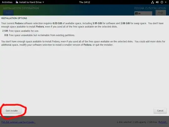 Install wizard launches