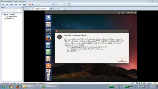 Error: Unable to mount xbian partition