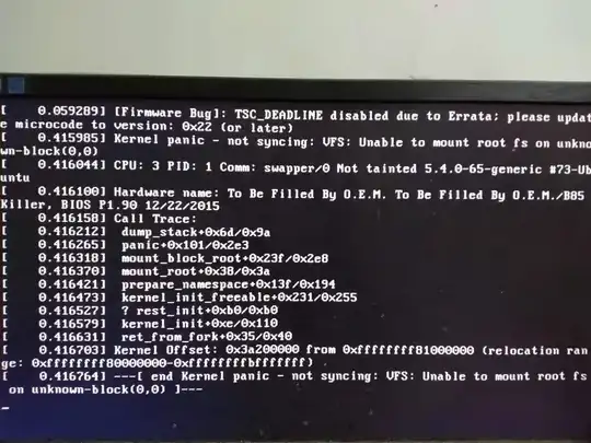Results after removing spacing issue