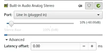 Built-in Audio Analog Stereo