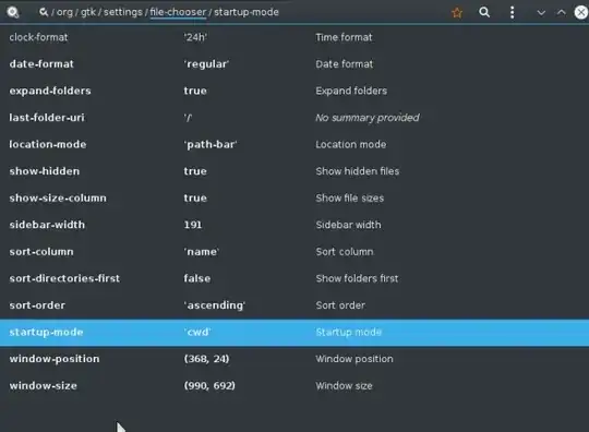 FileChooser Settings