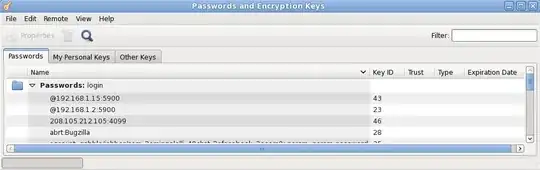 ss of passwords & encryption keys app