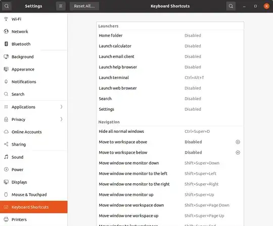 Keyboard shortcuts Keyboard shortcuts