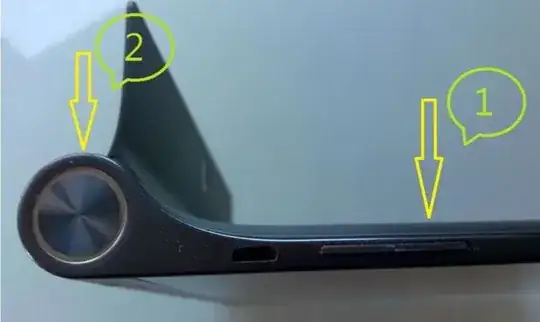 big round start button