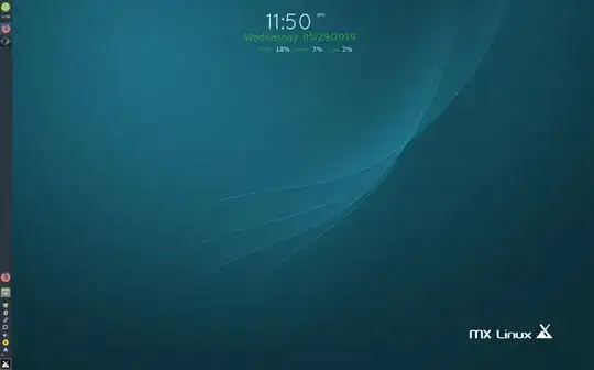 ArandR turns the desktop to normal resolution