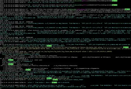 big text on terminal example