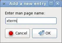 ss of zenity + xterm